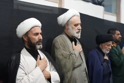 مراسم عزاداری شب هشتم محرم در بیت نماینده ولی‌فقیه در لرستان