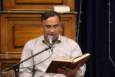 مراسم جزءخوانی قرآن در حسینیه کربلایی‌های یزد‎