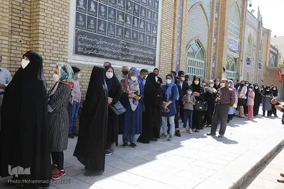 تجدید بیعت مردم البرز با ولایت در صفوف رای