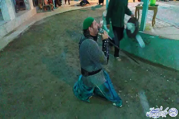نهمین روز سوگواره تعزیه «غریب»
