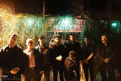 مراسم شام غریبان حسینی در اهر