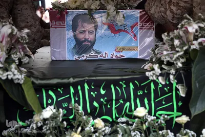 مراسم تشییع پیکر مطهر شهید مدافع حرم «جواد الله‌کرم» در محله مهرآباد جنوبی
