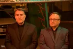 حضور امام جمعه ماکو در جمع عزاداران و اهدای چفیه به آنها‎