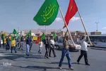 پیاده روی هیئت سه شنبه های مهدوی به سمت شاهچراغ(ع)‎‎