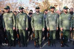 تشییع شهدای گمنام در سمنان
