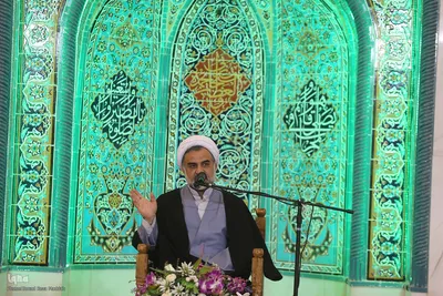 سخنرانی حجت الاسلام والمسلمین نصوری معاون فرهنگی آموزشی، پژوهشی بنیاد مهدویت کشور 