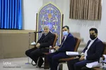 دیدار معاون ستاد اجرایی فرمان امام با حجت‌الاسلام عبادی