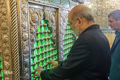 حضور وزیر کشور در حرم حضرت شاهچراغ (ع) ‎