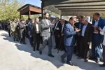 مراسم وداع با پیکر شهید «غلامرضا جمشیدی» در خرم‌آباد
