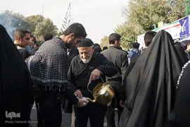 راهپیمایی جاماندگان اربعین حسینی در تهران
