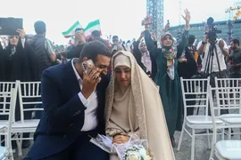 جشن زوج‌های جان‌فدا در تهران
