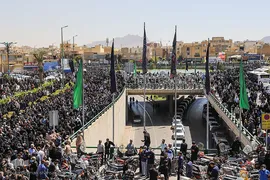 تشییع پیکر آیت الله ناصری در اصفهان