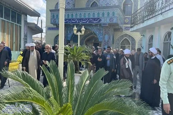 عزاداری مردم بابلسر در سالروز شهادت امام حسن عسکری(ع) و گل افشانی مزار سه شهید گمنام علقمه