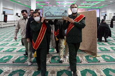 مراسم گرامیداشت سومین سالگرد شهادت سردار سپهبد شهید قاسم سلیمانی در حسینیه شهدای گمنام سپاه قائم آل محمد (عج) سمنان