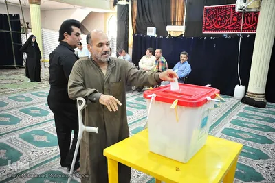 مرحله دوم انتخابات ریاست جمهوری در اهواز