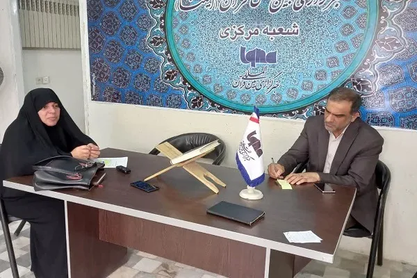 مشاور استاندار مرکزی در امور بانوان و خانواده از ایکنا بازدید کرد