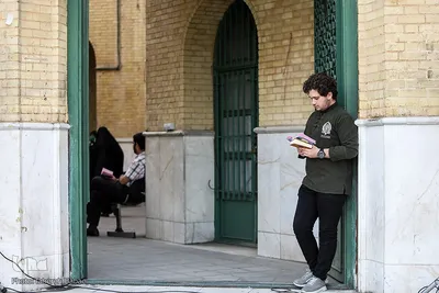 مراسم دعای عرفه در مسجد دانشگاه شریف