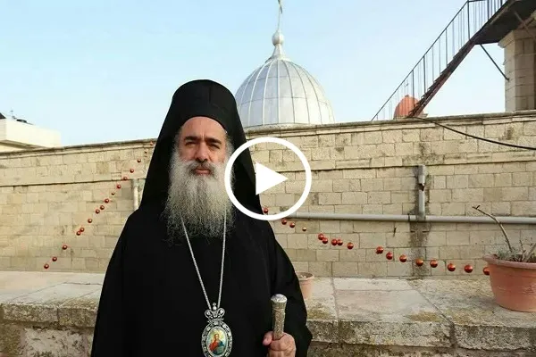 المطران حنا: الإنحياز للشعب الفلسطيني يعد واجباً دينياً وأخلاقياً + فيديو