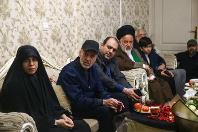 دیدار با خانواده شهدای جنگ رمضان