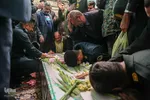 وداع با شهید کوروش بازیار‎