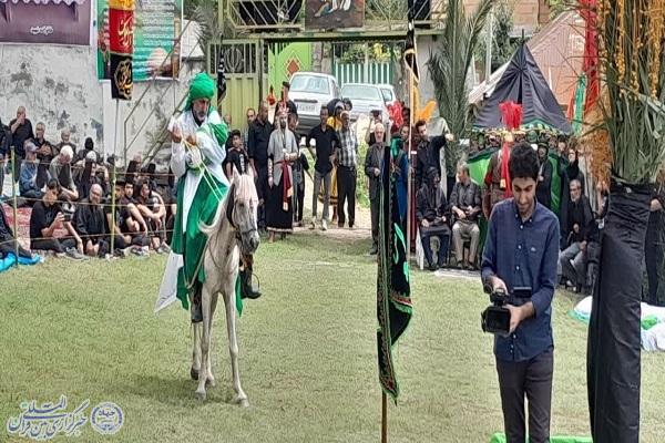 آیین تعزیه خوانی  در دودانگه ساری با قدمتی بیش از ۱۵۰ سال