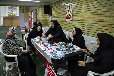 استقرار میز خدمت دستگاه‎های دولتی در مصلی امام خمینی (ره) تبریز‎