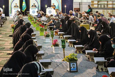 مراسم جز خوانی در حرم حضرت عبدالعظیم حسنی