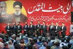 مراسم گرامیداشت سردار همدانی و شهدای مدافع حرم همدان‎