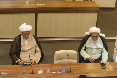آیین رونمایی از نرم افزار آثار علامه مجاهد آیت الله العظمی سیدعبدالحسین نجفی لاری