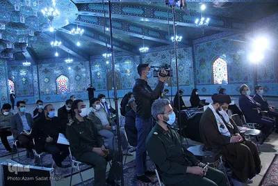 نشست خبری اعلام فعالیت های شهرستانهای میبد و اردکان درکنگره چهار هزار شهید استان یزد