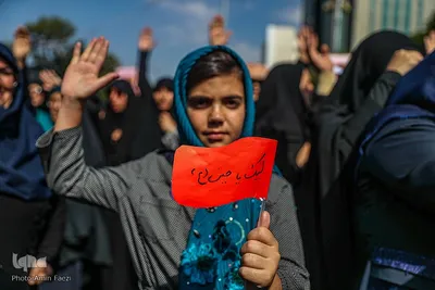 مراسم راه‍یمایی جاماندگان اربعین در شیراز