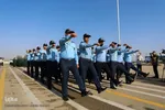 مراسم صبحگاه مشترک نیروهای نظامی و انتظامی استان همدان