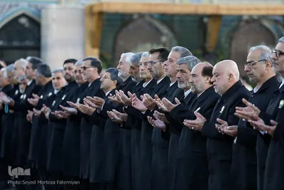 آیین تعویض پرچم حرم امام رضا(ع)