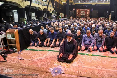 نماز جماعت ظهر عاشورا در اهواز عکاس محمد محمدعلی پور