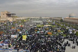 راهپیمایی ۱۳ آبان در اصفهان
