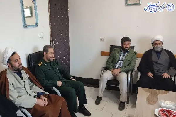 دیدار تشکل های دینی سازمان تبلیغات اسلامی و فرمانده هان سپاه پاسداران انقلاب اسلامی ناحیه میاندورود