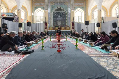 جزء خوانی قرآن در مصلی کرج‎