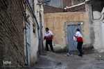 توزیع بسته های غذایی و بهداشتی هلال احمر به نیازمندان روستایی و شهری شهرستان اهر
