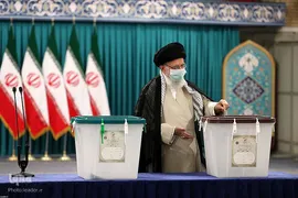 حضور رهبر معظم انقلاب در انتخابات ۱۴۰۰