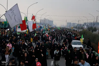 مسیر پیاده روی منتهی به مسجد جمکران