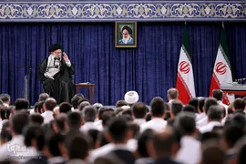 دیدار کارکنان و خانواده‌های ناوگروه ۸۶ ارتش جمهوری اسلامی ایران