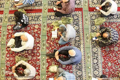 نماز عید قربان در شاهچراغ