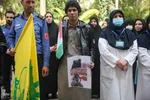 تجمع پرستاران و پزشکان شیراز در حمایت از مردم غزه