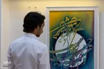 آیین گشایش نمایشگاه نقاشی‌خط «آوای قلم»
