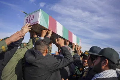 تشییع و خاکسپاری پیکر مطهر شهید گمنام‎
