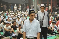 China: manifestación de fieles musulmanes