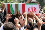 پیکر شهدای تجاوز آمریکایی ـ صهیونیستی در قزوین تشییع شد