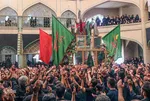 مراسم نخل‌برداری در حسینیه نظر کرده یزد‎