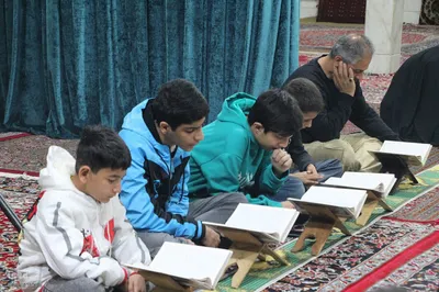 محفل انس با قرآن به یاد شهدای اقتدار در ملایر ‎