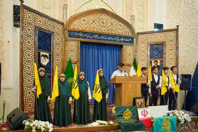 آیین«میثاق امت با امام» در حرم شاهچراغ(ع)